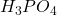 H_3PO_4