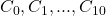 C_0, C_1,...,C_{10}