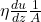 \eta \frac{du}{dz} \frac{1}{A}