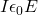 I\epsilon_0E