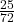 \frac{25}{72}