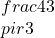 \\frac43\\pi r3