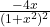 \frac{-4x}{(1+x^2)^2}