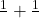 \frac{1}{α} + \frac{1}{β}