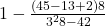 1 - \frac{(4 ÷ 5 - 1 × 3 + 2) × 8}{3^2 × 8 - 4 × 2}