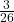 \frac3{26}
