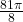 \frac{81\pi}{8}