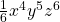 \frac16x^4y^5z^6