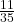 \frac{11}{35}
