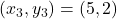 (x_3, y_3) = (5, 2)