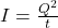I = \frac{Q^2}{t}