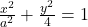 \frac{x^2}{a^2} + \frac{y^2}{4} = 1
