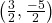 \left( \frac { 3 }{ 2 } ,\frac { -5 }{ 2 } \right)