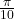 \frac{\pi}{10}