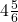 4\frac{5}{6}