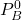 P_B^0