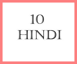 10 HINDI mcq bits